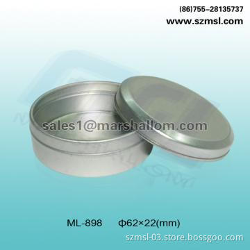 round tin box, metal box, tin can, gift box